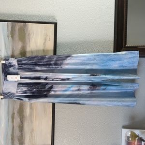 NWT | UEU Tie Dye High Rise Palazzo Lounge Yoga Casual Pants | Size Small